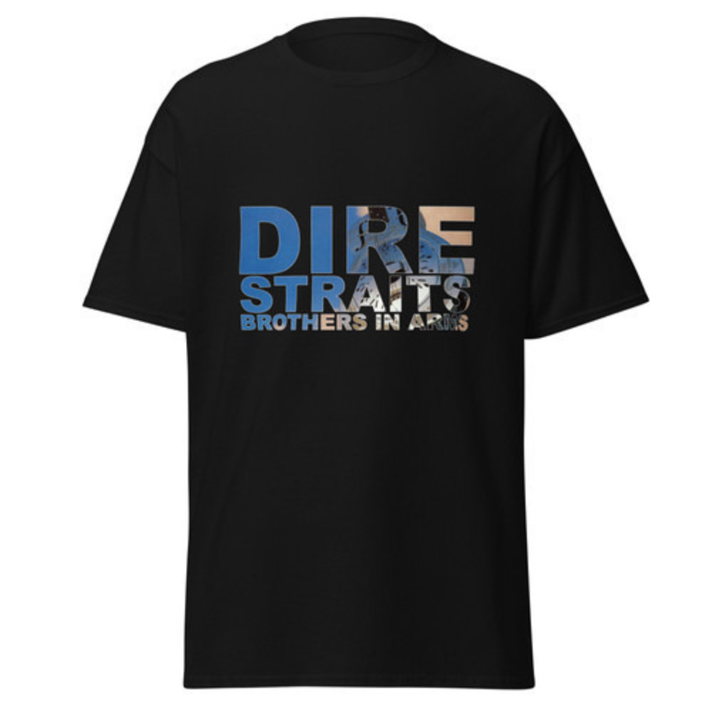 Dire Straits TShirt Black Tee